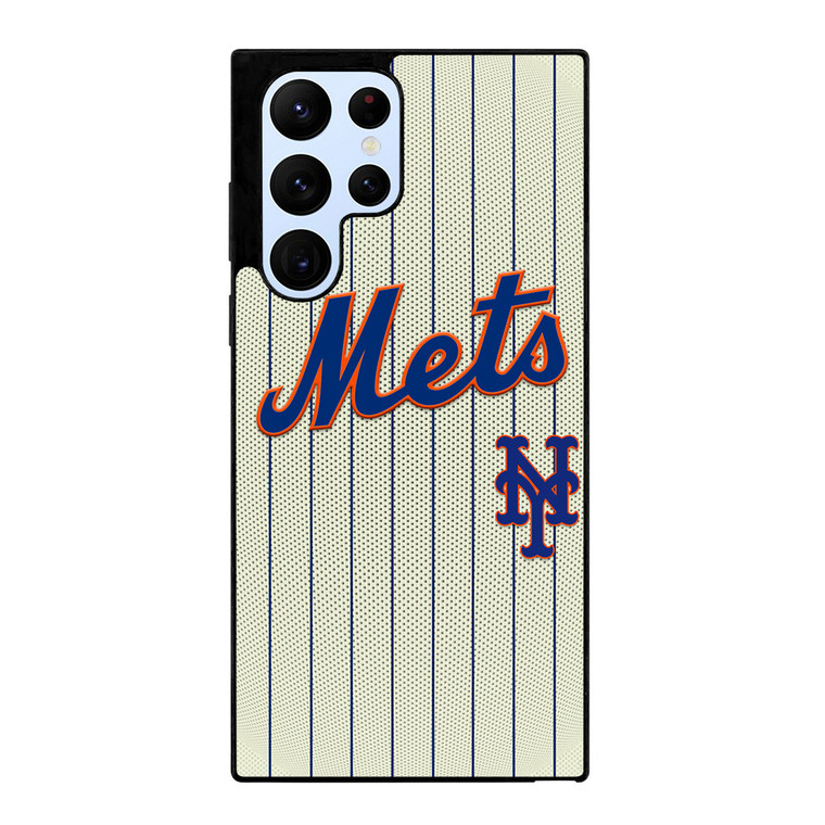 NEW YORK METS LOGO JERSEY Samsung Galaxy S22 Ultra Case Cover