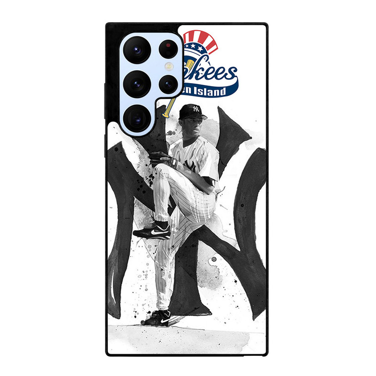 NEW YORK YANKEES MLB ART Samsung Galaxy S22 Ultra Case Cover