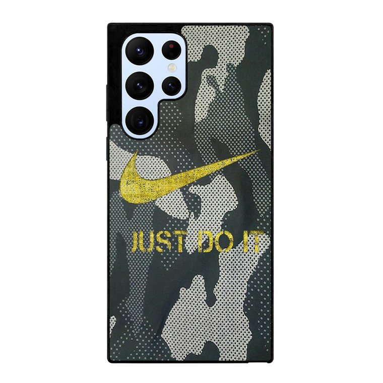NIKE JUST DO IT CAMO Samsung Galaxy S22 Ultra Case Cover