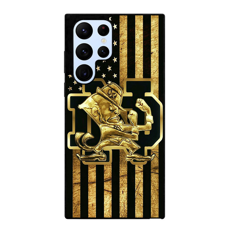 NOTRE DAME FIGHTING IRISH GOLD Samsung Galaxy S22 Ultra Case Cover