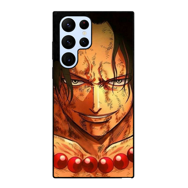 ONE PIECE ACE FACE Samsung Galaxy S22 Ultra Case Cover