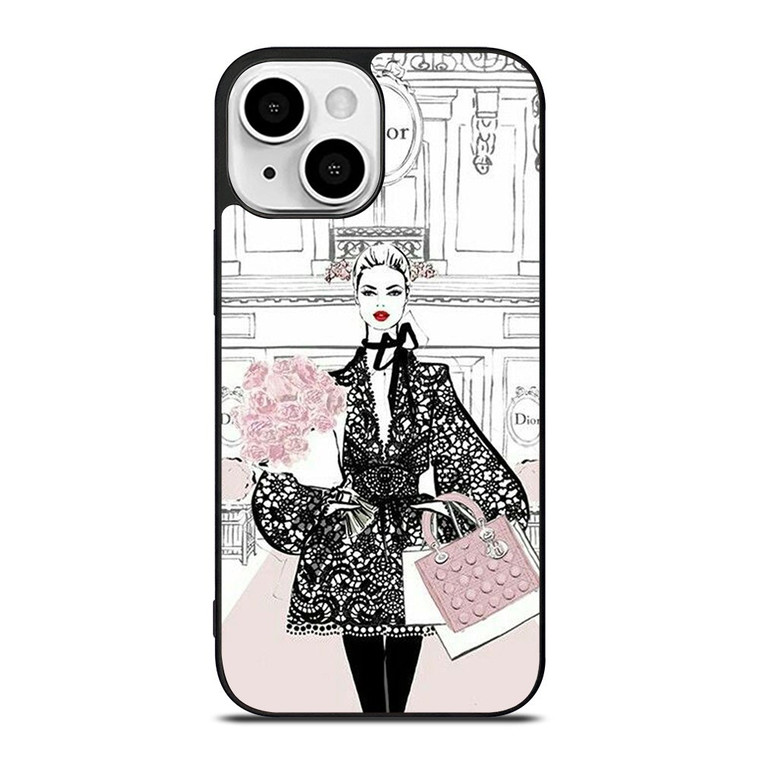 BEAUTY FASHION MEGAN HESS iPhone 13 Mini Case Cover