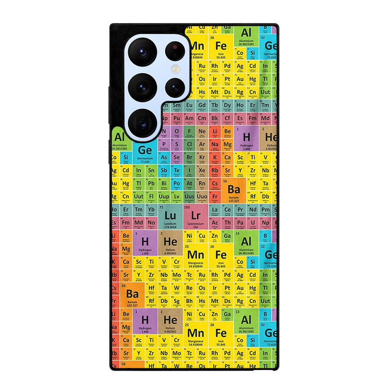 PERIODICAL TABLE SHEET Samsung Galaxy S22 Ultra Case Cover