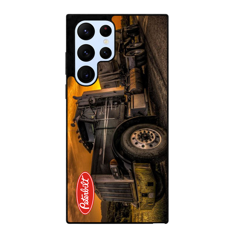 PETERBILT TRUCK BLACK Samsung Galaxy S22 Ultra Case Cover