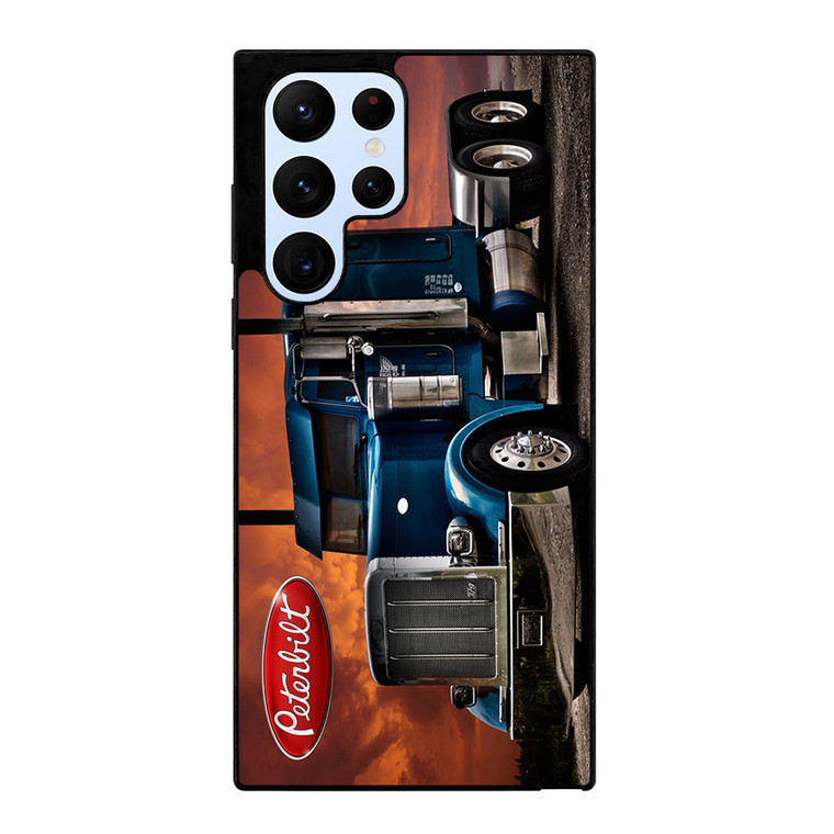 PETERBILT TRUCK BLUE Samsung Galaxy S22 Ultra Case Cover