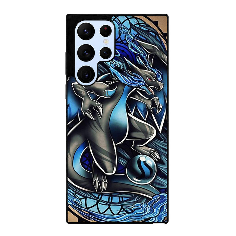 POKEMON MEGA CHARIZARD ART Samsung Galaxy S22 Ultra Case Cover