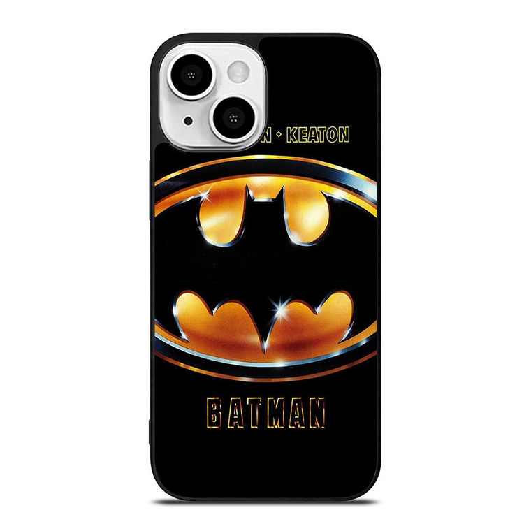 BATMAN LOGO VINTAGE KEATON iPhone 13 Mini Case Cover