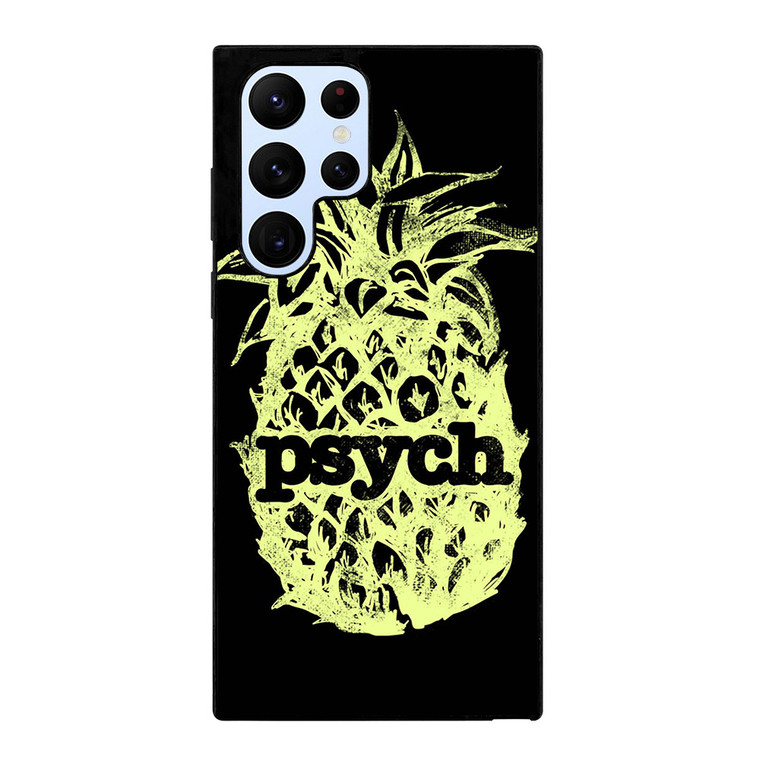 PSYCH PINEAPPLE VINTAGE Samsung Galaxy S22 Ultra Case Cover