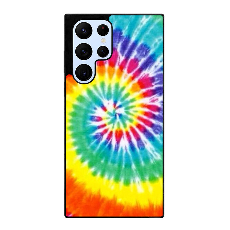RAINBOW TIE DYE PATTERN Samsung Galaxy S22 Ultra Case Cover
