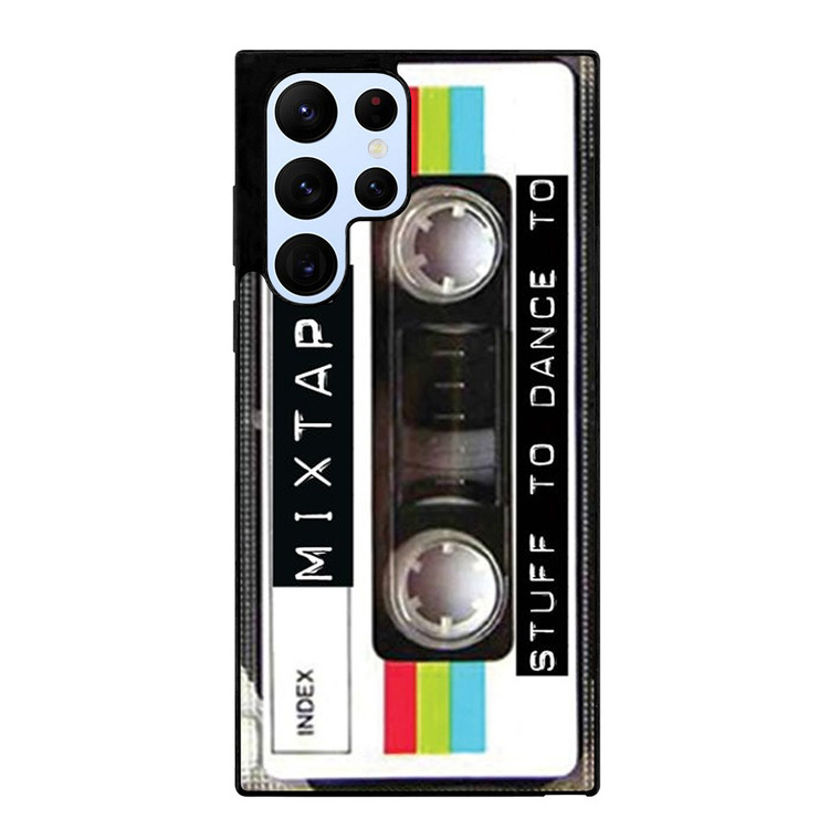 RETRO CLEAR MIXTAPE Samsung Galaxy S22 Ultra Case Cover RETRO CLEAR MIXTAPE Samsung Galaxy S22 Ultra Case Cover