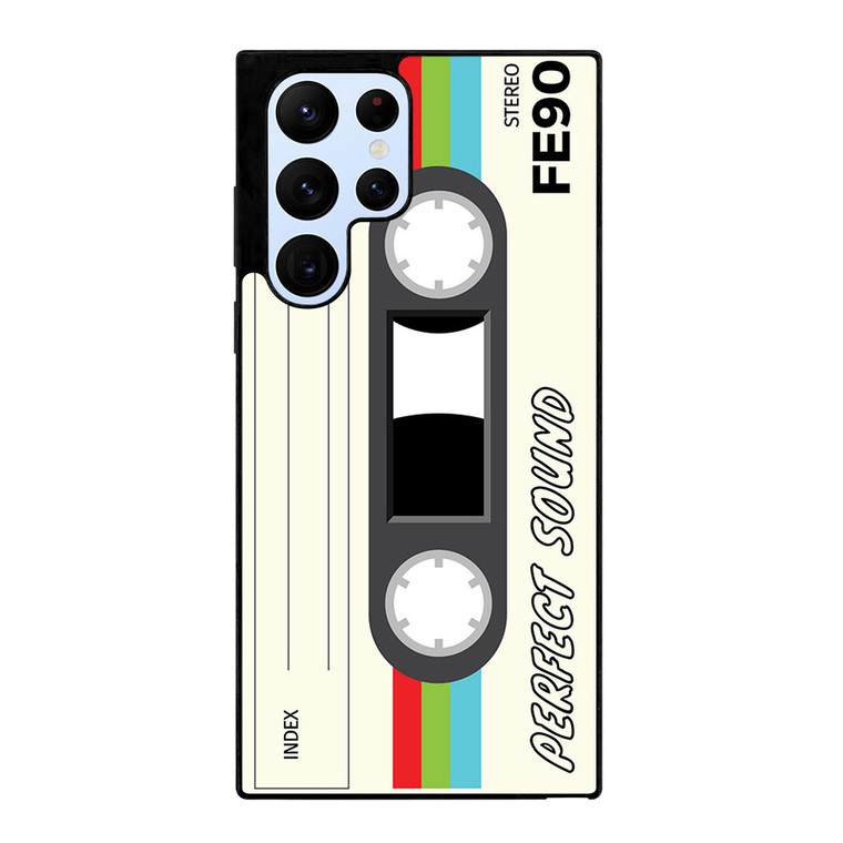 RETRO STEREO CASETTE TAPE Samsung Galaxy S22 Ultra Case Cover RETRO STEREO CASETTE TAPE Samsung Galaxy S22 Ultra Case Cover