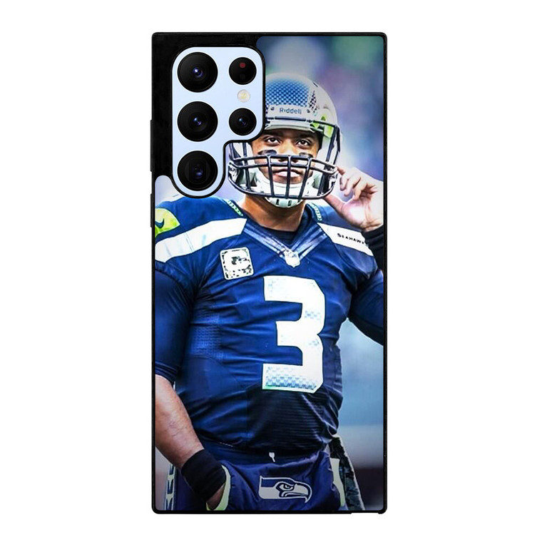 RUSSELL WILSON SEATTLE SEAHAWKS Samsung Galaxy S22 Ultra Case Cover