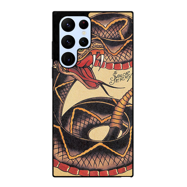 SAILOR JERRY SNAKE TATTOO Samsung Galaxy S22 Ultra Case Cover SAILOR JERRY SNAKE TATTOO Samsung Galaxy S22 Ultra Case Cover