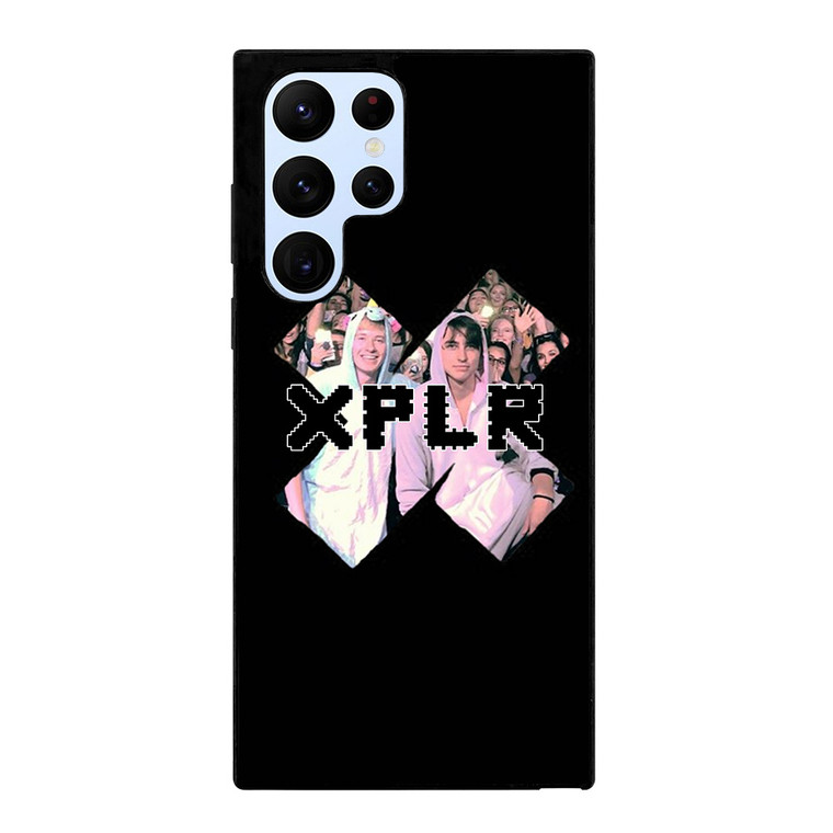 SAM AND COLBY XPLR LOGO Samsung Galaxy S22 Ultra Case Cover