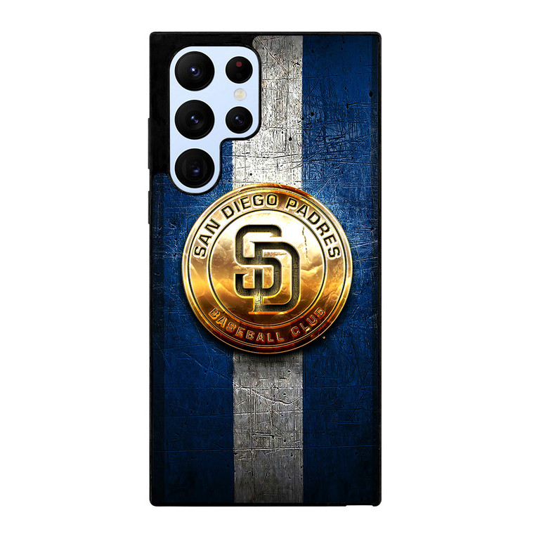 SAN DIEGO PADRES GOLD LOGO Samsung Galaxy S22 Ultra Case Cover