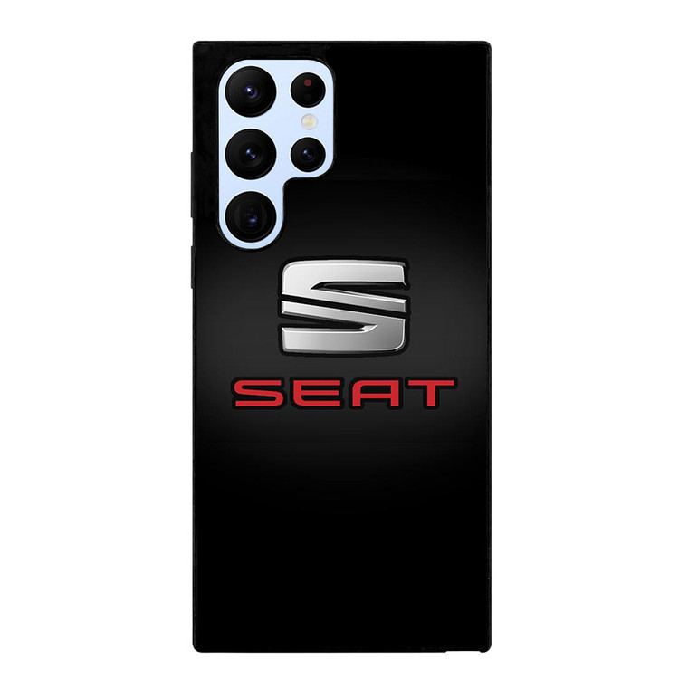 SEAT LOGO BLACK Samsung Galaxy S22 Ultra Case Cover