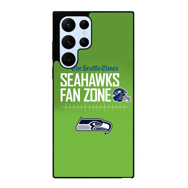 SEATTLE SEAHAWKS FANS ZONE Samsung Galaxy S22 Ultra Case Cover