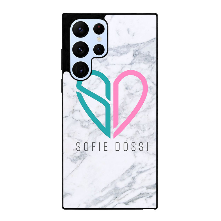 SOFIE DOSSI MARBELE LOGO Samsung Galaxy S22 Ultra Case Cover