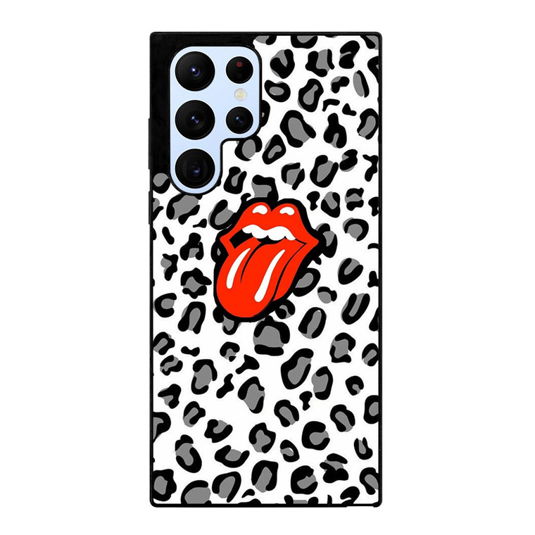 THE ROLLING STONES LEOPARD SKIN Samsung Galaxy S22 Ultra Case Cover