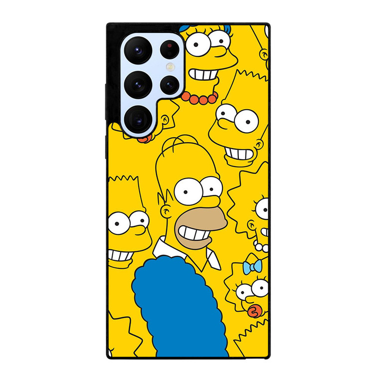THE SIMPSONS CARTOON COLLAGE Samsung Galaxy S22 Ultra Case Cover