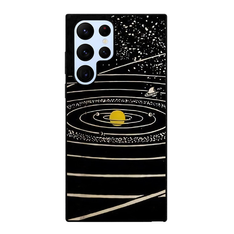 THE SOLAR SYSTEM HAND DRAWN Samsung Galaxy S22 Ultra Case Cover