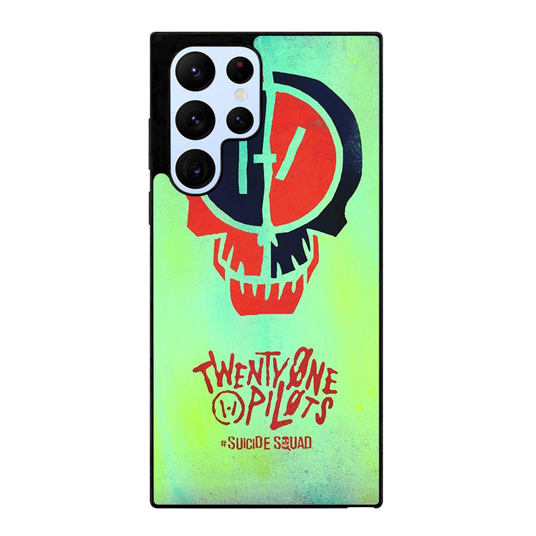 TWENTY ONE PILOTS SUICIDE SQUAD Samsung Galaxy S22 Ultra Case Cover
