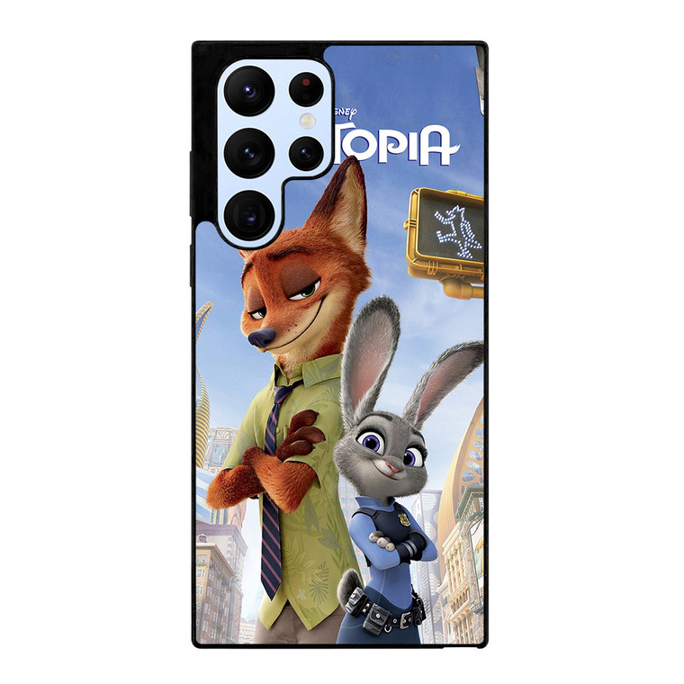 ZOOTOPIA NICK AND JUDY DISNEY Samsung Galaxy S22 Ultra Case Cover