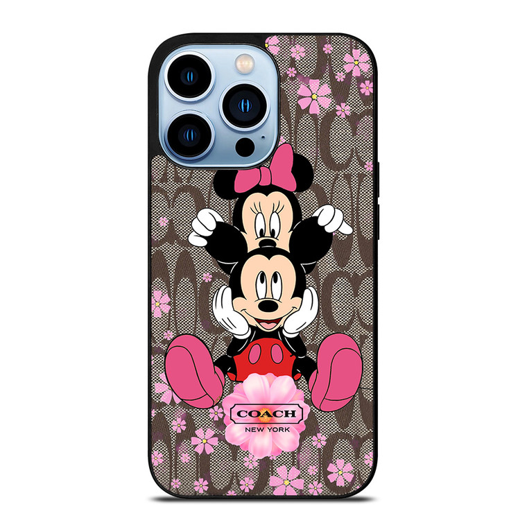 COACH MICKEY MINNIE iPhone 13 Pro Max Case Cover