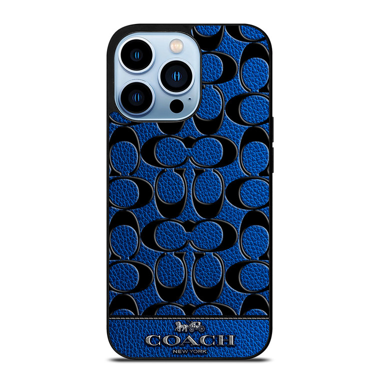COACH NEW YORK BLUE 3 iPhone 13 Pro Max Case Cover