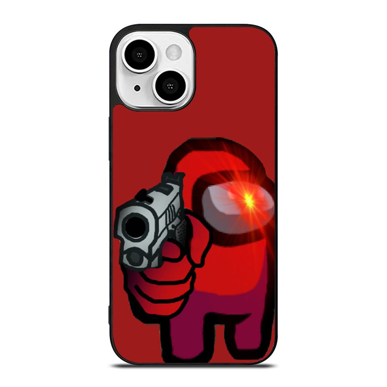 AMONG US IMPOSTOR RED iPhone 13 Mini Case Cover