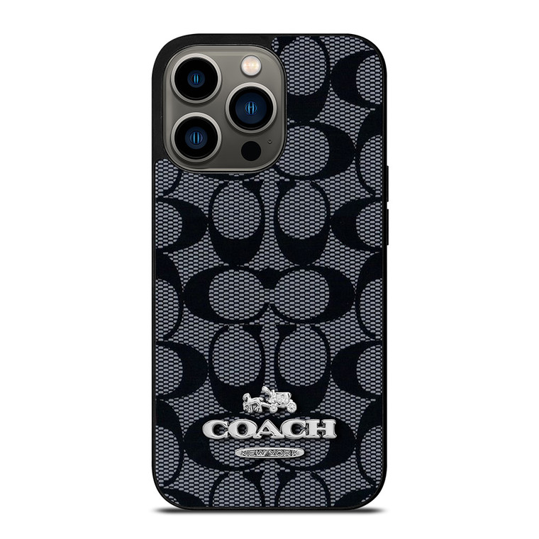 COACH NEW YORK PATTERN 2 iPhone 13 Pro Case Cover
