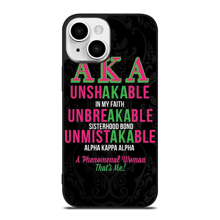 ALPHA KAPPA ALPHA QUOTE iPhone 13 Mini Case Cover