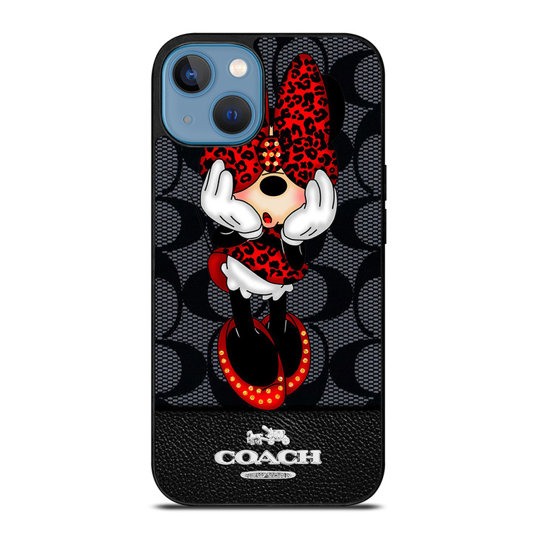 COACH MINNIE MOUSE 2 iPhone 13 Case Cover