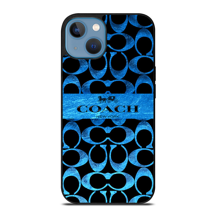 COACH NEW YORK BLUE 2 iPhone 13 Case Cover