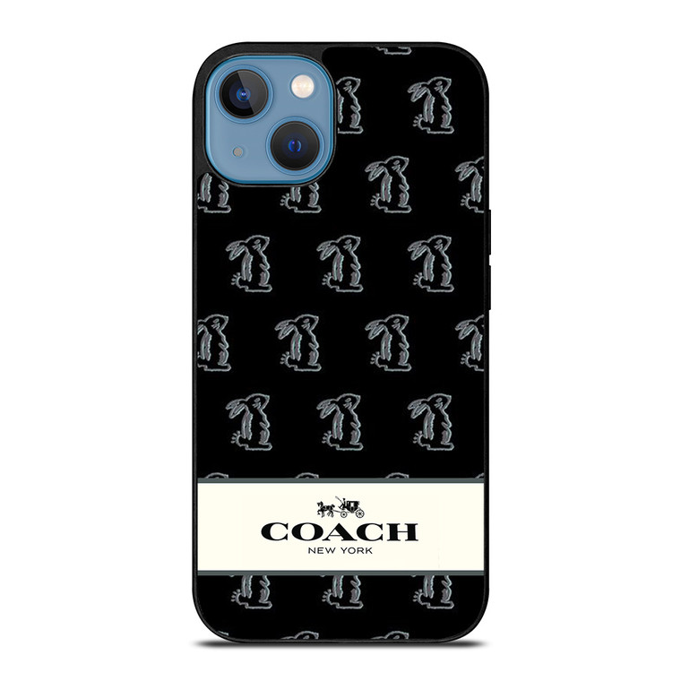 COACH NEW YORK BUNNY iPhone 13 Case Cover