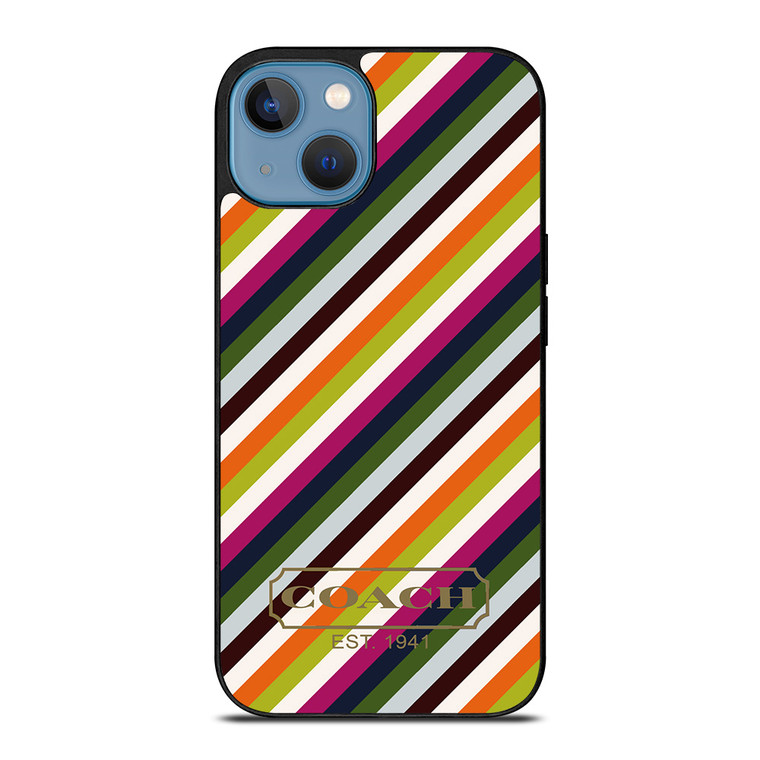COACH NEW YORK RAINBOW iPhone 13 Case Cover