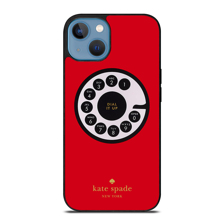 KATE SPADE ROTARY DIAL UP iPhone 13 Case Cover