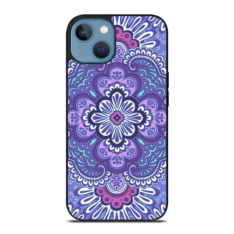 VERA BRADLEY LILAC TAPESTRY iPhone 13 Case Cover