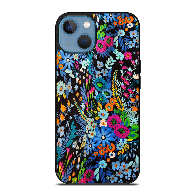 VERA BRADLEY MIDNIGHT BLUES iPhone 13 Case Cover