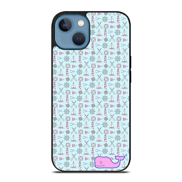 WHALE KATE SPADE PATTERN iPhone 13 Case Cover