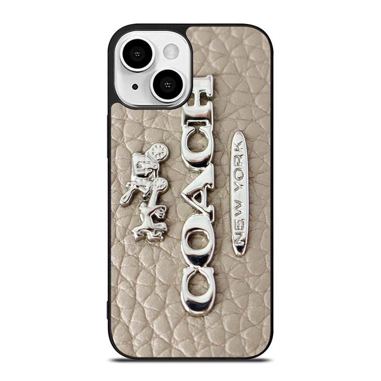 COACH LOGO GLOWING TEXTURE iPhone 13 Mini Case Cover