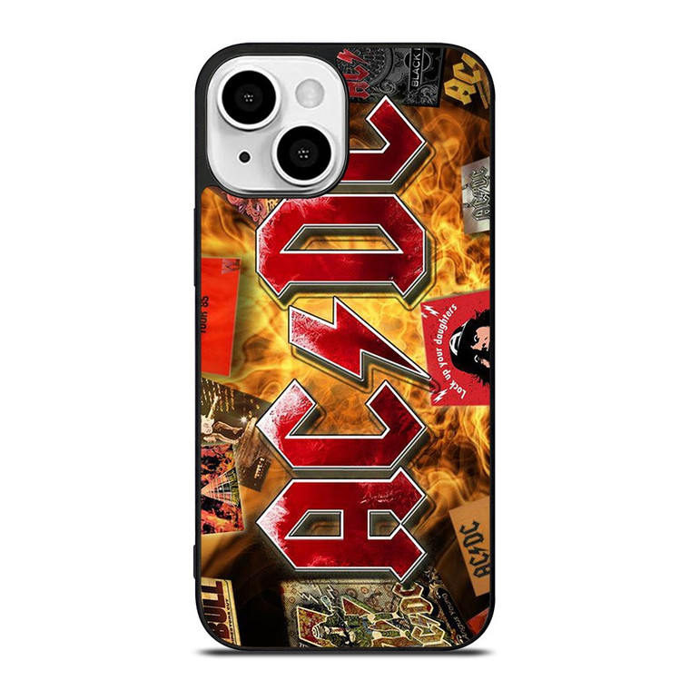 ACDC BAND LOGO ALBUM iPhone 13 Mini Case Cover