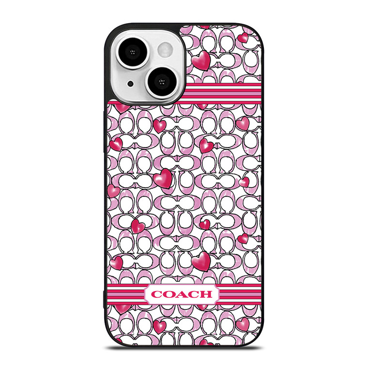 COACH NEW YORK LOVE iPhone 13 Mini Case Cover