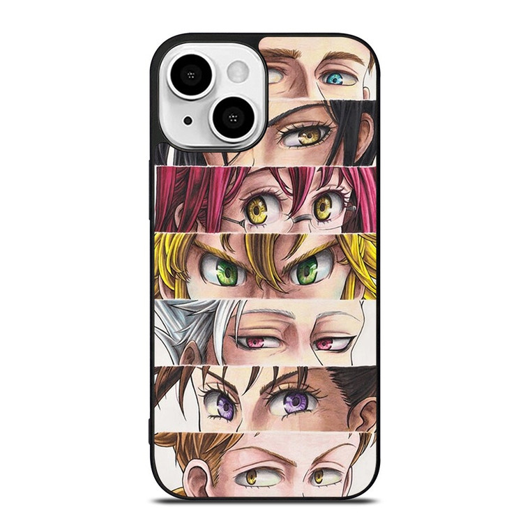 7 SEVEN DEADLY SINS ANIME EYE CHARACTER iPhone 13 Mini Case Cover