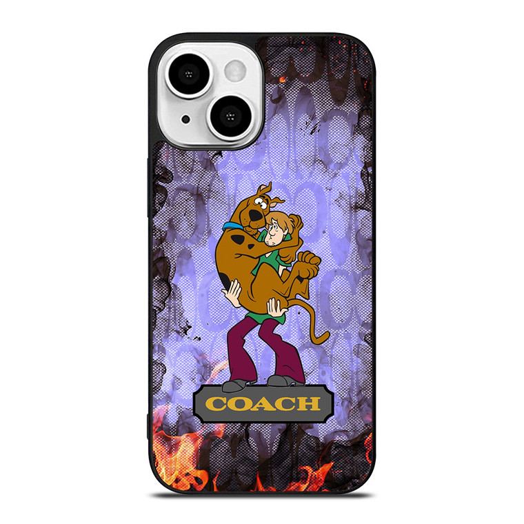 HOT COACH SCOOBY DOO N SHAGGY iPhone 13 Mini Case Cover