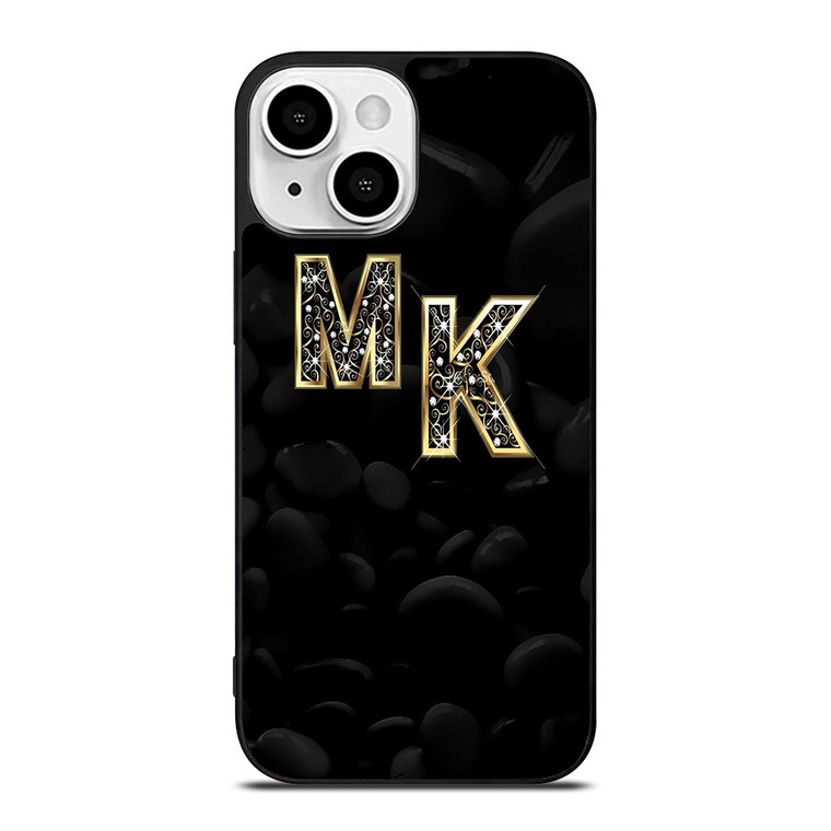 MICHAEL KORS MK GOLD LOGO iPhone 13 Mini Case Cover
