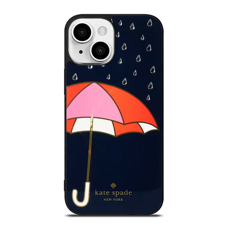 NAVY UMBRELLA KATE SPADE iPhone 13 Mini Case Cover NAVY UMBRELLA KATE SPADE iPhone 13 Mini Case Cover
