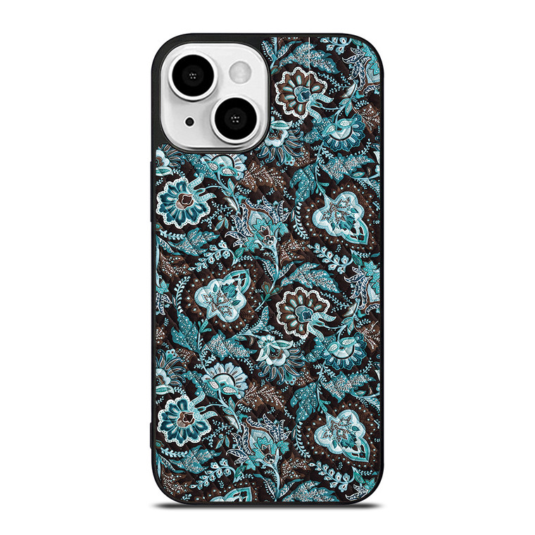 VERA BRADLEY JAVA BLUE iPhone 13 Mini Case Cover