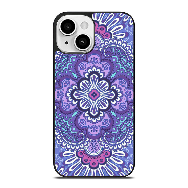 VERA BRADLEY LILAC TAPESTRY iPhone 13 Mini Case Cover