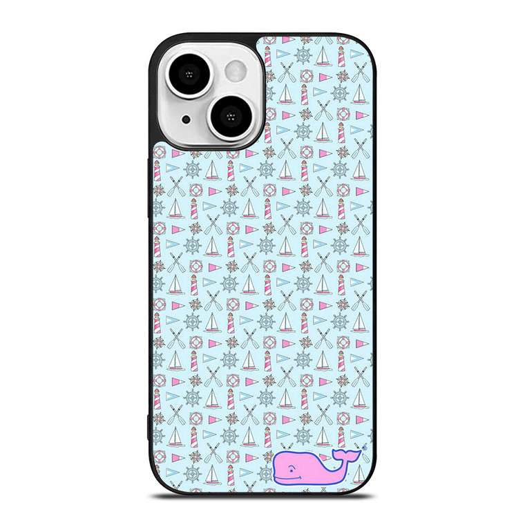 WHALE KATE SPADE PATTERN iPhone 13 Mini Case Cover